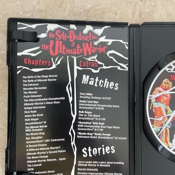 The Ultimate warrior of The Self Destruction DVD - Picture 3 of 5